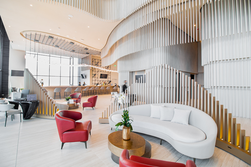 Lobby Hilton Sabana Lobby Hilton Sabana